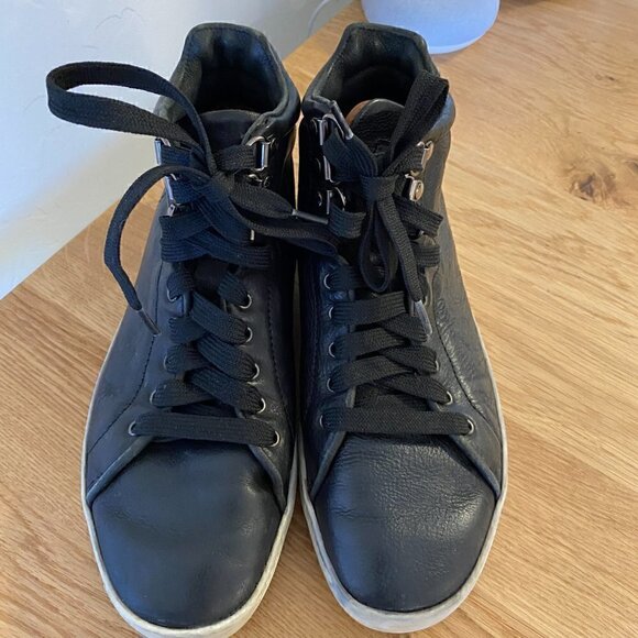 Rag & Bone Kent High Top Leather Sneakers Size 6 - Picture 4 of 11